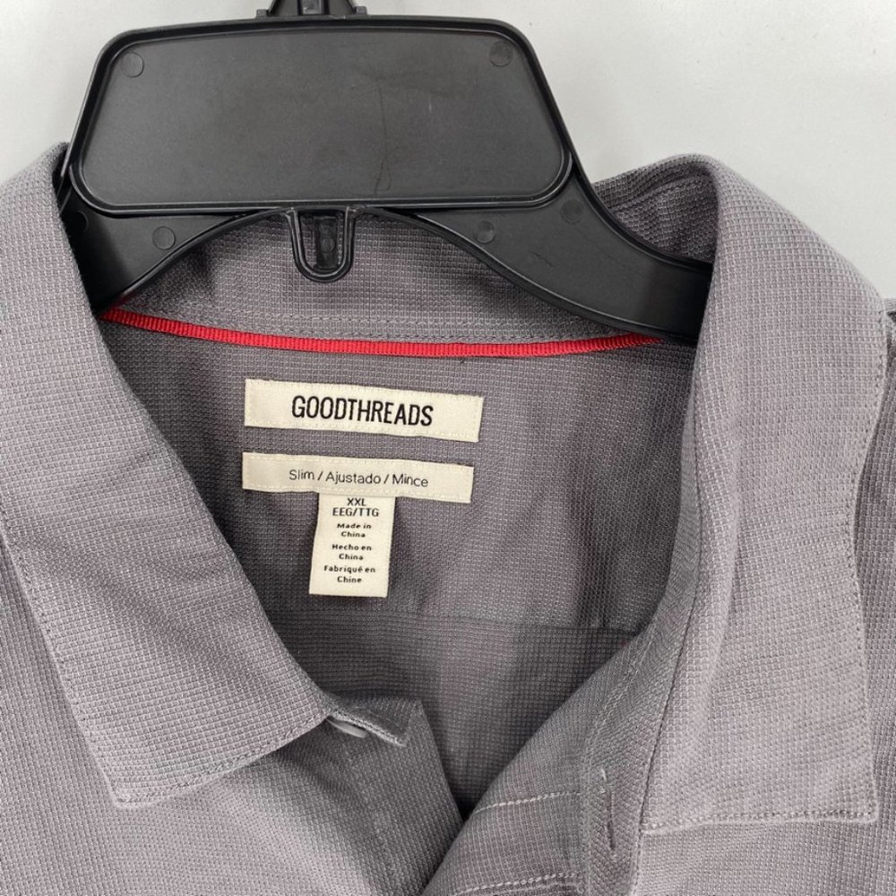Good Threads Men's Grey Button Down - image 4